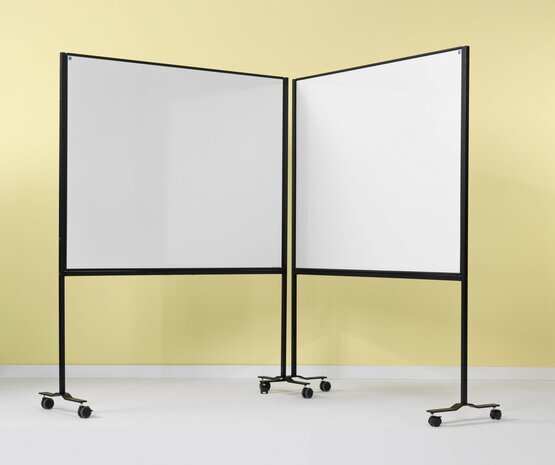 Workboard - 120 x 150 cm - Zwart Frame 7